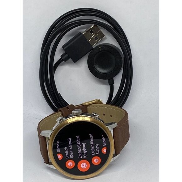 Fossil Gen 4 Authentic Digital Dial Smart Watch Custom Band FTW6016 LT332 - Picture 7 of 12